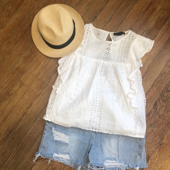 Sam Edelman Pants - NWOT SAM ELDEMAN Stiletto High Rise Denim Short